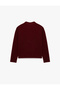 Long Sleeve Ornate Buttoned High Neck T-Shirt with Frog Closure - 6
