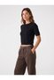 Viscose Regular Fit Short Sleeve Crew Neck Knitwear Sweater - 2