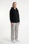Women's Hooded 3-Thread Fleece Zippered Sweatshirt Jacket - 3