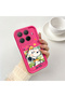 Mi 15t Pro Compatible Pink Red Silicone Snoopy Pattern Case Shockproof Camera Protection - 2