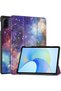 غطاء ذكي نحيف وصلب لجهاز Honor Pad X8a، مع خاصية التشغيل/الإيقاف التلقائي، تصميم درب التبانة