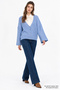 Low Sleeve Wool Blend Regular Knitwear Cardigan - 2