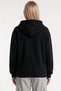 Women's Hooded 3-Thread Fleece Zippered Sweatshirt Jacket - 5