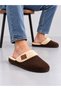 Men's Winter Comfort Corduroy Plush Lined Winter House Slippers Dowry Slippers Stc1380 - 2