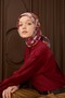Velora Scarf Flower Smoked