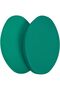 Stability Trainer Pad, Beginner Level Green Balance Trainer & Wobble Cushion for Balance & Core Strengthening, Rehabilitation, Physical Therapy, Round Sport Balance Trainer, Set of 2