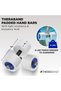 Water Weights, Aquatic Dumbbells for Pool Fitness, 2 Foam Weights with Padded Grip for Water Aerobics, Therapy, Workouts, Pool Exercise Equipment, Aqua Training - 3
