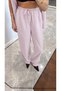 Pink Button Detailed Vest and Trousers Set - 3Y9568 - 3