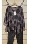 Italian Slim Fit Corduroy Blouse with Polka Dot Pattern