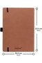 Dingbats* Wildlife A5 Brown Bear Notebook - Dotted - 2