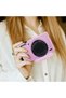 حافظة لكاميرا Canon G7 X Mark III، غطاء من السيليكون، وردي فاتح - 7