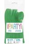 18 Assorted Emerald Green Cutlery - 2