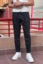 Men's Waist Elastic Polyviscose Summer Trousers - 3