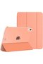 غطاء لجهاز iPad (A16) الجيل الحادي عشر، غطاء لجهاز iPad الجيل العاشر، برتقالي مشمشي