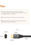 كابل نقل بيانات عالي السرعة USB C إلى USB A 3.2 Gen2 بسرعة 10 جيجابت في الثانية - 2