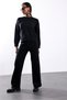 Black Core-Spun Knitwear Set 5590 - 2
