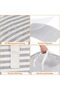 سلة غسيل كبيرة، حقيبة غسيل قابلة للطي بمقابض طويلة، سلة غسيل مقاومة للماء، مجانية - 3