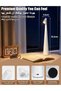 مصباح طاولة LED محمول، مصباح طاولة LED من Xkimos بتحكم باللمس، 3 درجات حرارة لونية قابلة للتعتيم بدون خطوات باللمس - 4