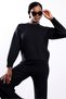 Black Core-Spun Knitwear Set 5590 - 3