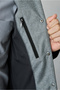 Shirt Collar Pocket Snap Fastener Seasonal Sports Quilted Coat - 6