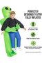 Kids Inflatable Alien Costume, Inflatable Green Alien Mascot Costume Party Cosplay Clothing Masquerade Halloween Party Festival Stage Performance - 6