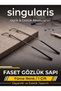 Facet Eyeglass Temple 1 Pair - Replacement Metal Temple for Rimless Glasses