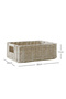 Children's Room Washable Gray Pp Rattan Closet Laundry Toy Organizer Storage Basket Organizer 33X23X11 - 8