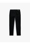 Normal Waist Five-Pocket Cotton Slim Fit Jean Trousers - Brad Jean - 2