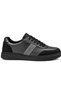 Zrj1915 Premium Lace-Up Genuine Leather Men's Daily Casual Shoes - Black Gray - 4