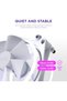 مروحة بيضاء F120 RGB ثنائية/ثلاثية الألوان - 8