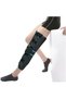 Vissco Knee Stabilizer Brace - 19 Inch Long Leg Immobilizer with Firm Support for Osteoarthritis, ACL/PCL Post-Surgical Recovery, Joint Injury, Patella Dislocation & Pain Relief - Black