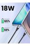 Type C Cable 0.25M，Short Braided 18W Fast Charging Cable - 2