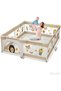 Family Paradise Baby Playpen with Mat - Baby and Toddler Fence Baby Fence Play Area 180*150cm - 2
