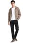 Men's Doubleface Hooded Zipper Sweatshirt Axis - 4