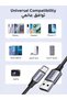 Type C Cable 0.25M，Short Braided 18W Fast Charging Cable - 7