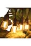 أضواء LED خارجية بطول 100 قدم مع 30 مصباح LED S14 بقوة 2 واط - 7