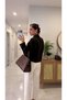 Bonis Brown Double Zipper Cardigan - 4