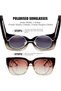 نظارات شمسية كبيرة الحجم مستقطبة تُلبس فوق النظارات الطبية، حماية من الأشعة فوق البنفسجية 400 - 4