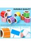 1 Rolls Rectangle Thermal Labels Self Adhesive Labels Stickers 2" x 1" Orange Rectangle Coding Label - 6
