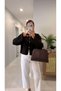Bonis Brown Double Zipper Cardigan - 6