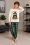 Boy's 100% Cotton Waiter Style Long Sleeved Pajama Set