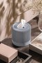Decorative Cylinder Napkin Holder & Toilet Paper Box - Modern Vertical Striped Napkin Holder - Gray - 3