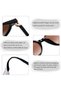 نظارات شمسية مستقطبة كلاسيكية بتصميم فراشة وحماية UV400 - 5