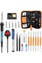 Soldering Iron Tool Kit With Leather Case, Multicolor