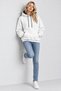 Women's Winter Cotton Lined Oversize Hooded Sweatshirt Hoodie - W237 - 2