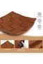 منظم تخزين سطح المكتب Valet Tray (بني وأسود) - 6