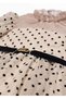 Girl's Polka Dot Belted Tulle Dress 5532 - 3