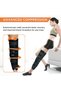 Vissco Knee Stabilizer Brace - 19 Inch Long Leg Immobilizer with Firm Support for Osteoarthritis, ACL/PCL Post-Surgical Recovery, Joint Injury, Patella Dislocation & Pain Relief - Black - 2
