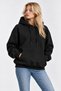 Women's Winter Cotton Lined Oversize Hooded Sweatshirt Hoodie - W237 - 5