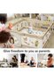 Family Paradise Baby Playpen with Mat - Baby and Toddler Fence Baby Fence Play Area 180*150cm - 7